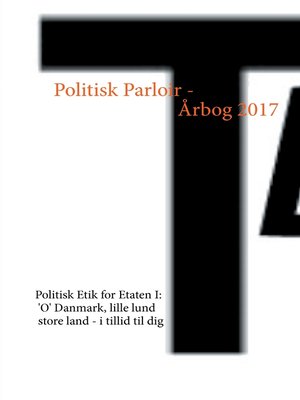 cover image of Politisk Parloir--Årbog 2017